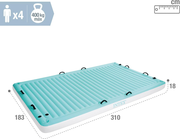 Intex Wasser Lounge 310x183x18cm